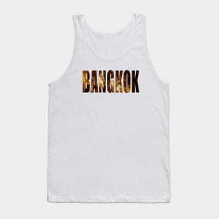 Bangkok Typography Graphic Image Tank Top